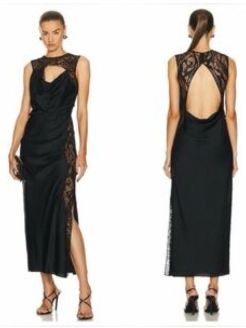 Simkhai  Crew Neck Long Dress  Black | Size: XS | US 2  (*NWT)